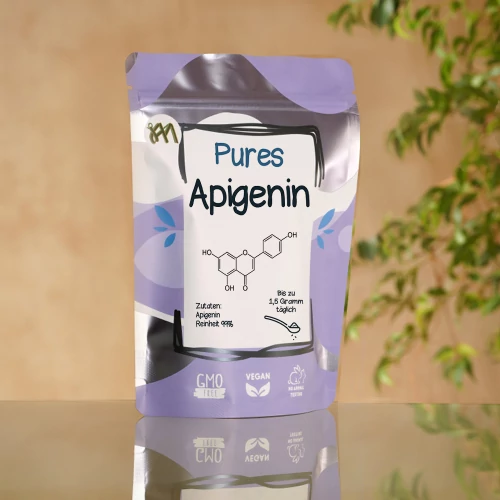Apigenin Pulver in der Verkaufsverpackung