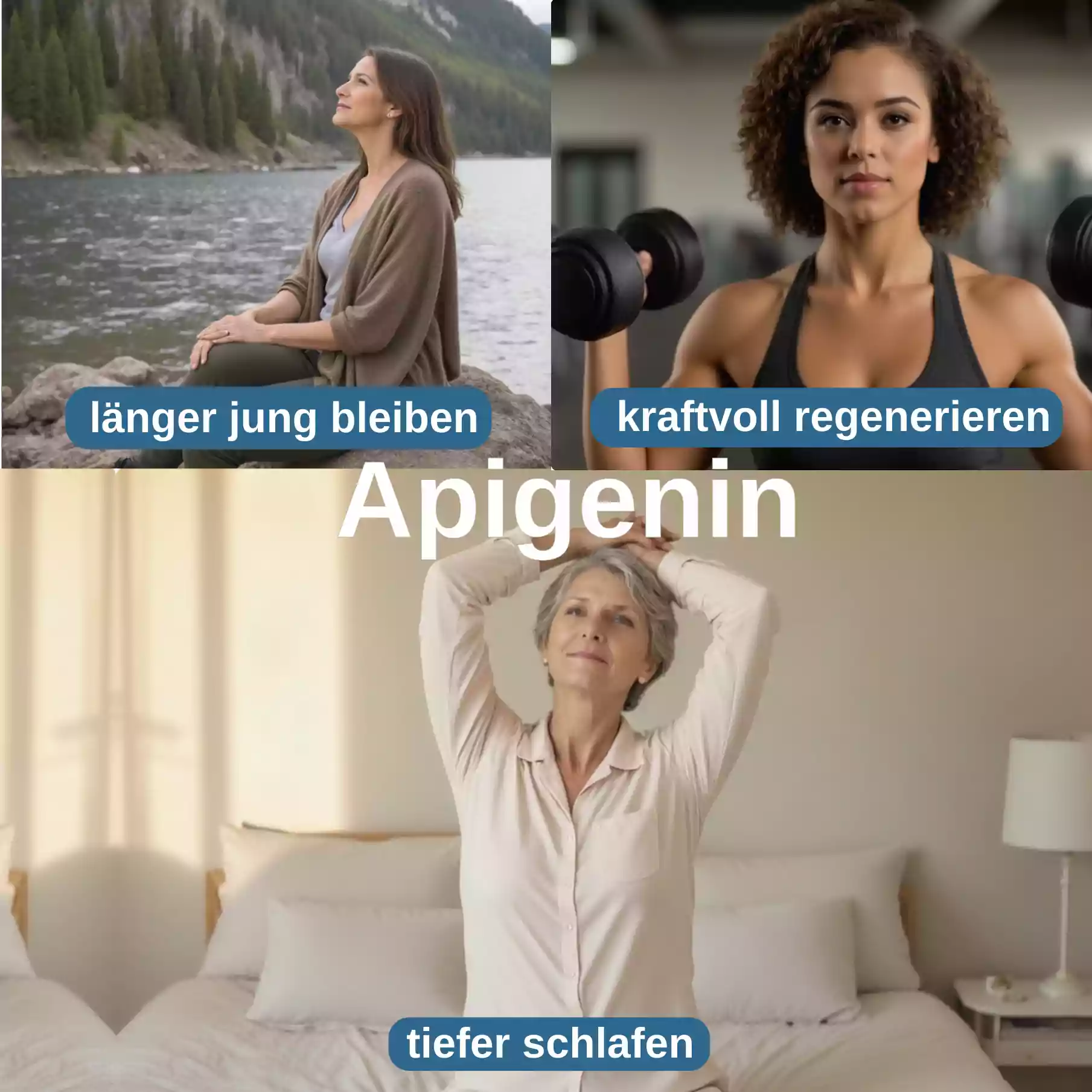 Die drei wichtigsten Vorteile von Apigenin Pulver auf einen Blick.